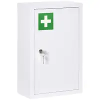 Kleankin Dulapior de Medicamente – Montabil pe Perete | Aosom Romania
