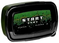 Cutie pentru mâncare Paso Start Game - 750 ml, negru