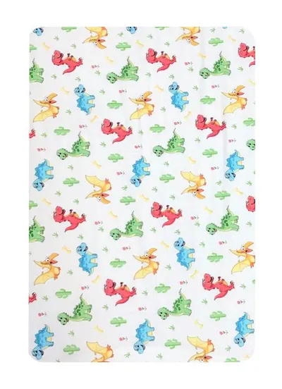 Set de cearsaf + paturica dubla de vara dinozauri