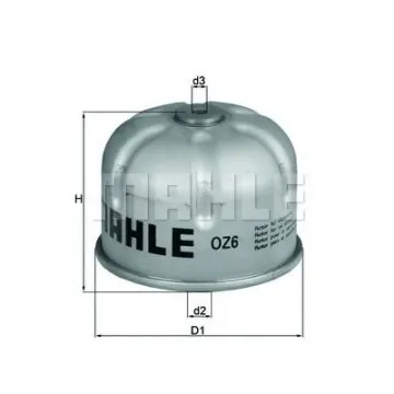 Filtru ulei MAHLE ORIGINAL OZ 6D