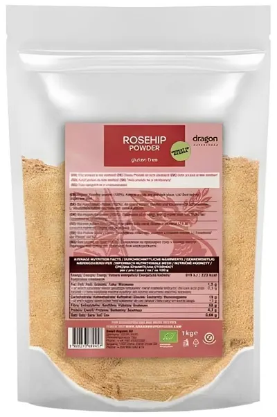 Pudră de măceșe, 1 kg, Dragon Superfoods