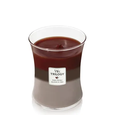 Lumanare parfumata - Medium Jar Trilogy - Forest Retreat