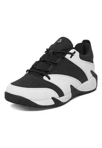 Pantofi sport copii - baschet - piele naturala - negru