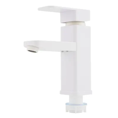 Baterie baie din plastic, PLAMIX Kub-001 Alb