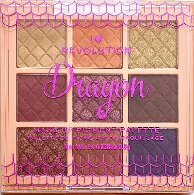 I Heart Revolution - Paletă de farduri Fantasy Dragon, 9 culori