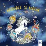 Animale si magie. Carte de colorat, terapie prin desen