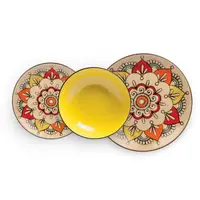 Set farfurii si bol - Fondina Gialla