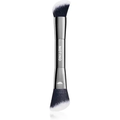 Notino Dual-End Contour Brush 440 perie pentru blush, contur și iluminator fata-verso 1 buc
