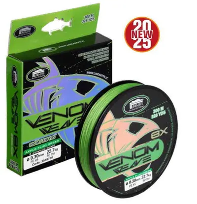 Fir Textil Lineaeffe Venom Weave Braid 8x Verde 0,12mm/6,8kg 150m