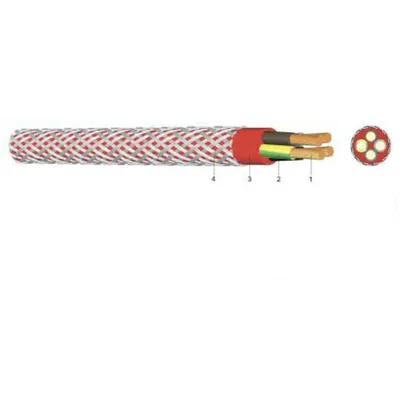 Cablu Siliconic Sihfp 7 X 1.5 Mm, cu Tresa de Otel - Schrack