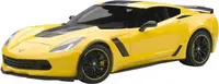 Model de colecție AUTOart Modern: Mașini - Chevrolet Corvette C7 Z06 C7R Edition 2015 (Corvette Racing Yellow)