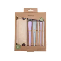 Pensule din Fibre Naturale Beter Make Up, 5 Bucati