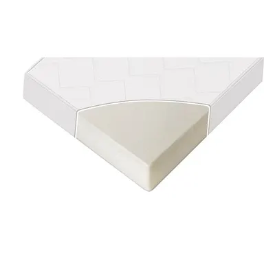 Saltea pentru patut Lorelli Sweet Dream Alb din spuma elastica 62x110x10 cm