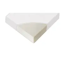 Saltea pentru patut Lorelli Sweet Dream Alb din spuma elastica 62x110x10 cm