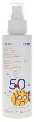Crema de fata si corp cu protectie SPF50 Yoghurt Kids Comfort, 150ml, Korres