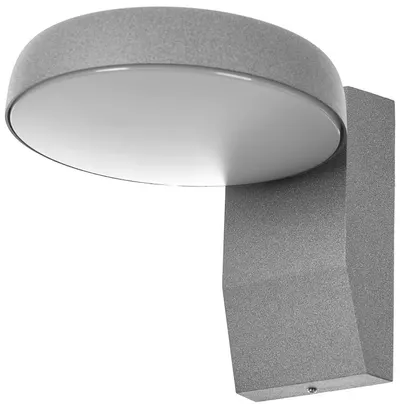 LED Aplică Elbulgaria - Aven, 2863/1wsg, 12W, IP44, 4000K, gri