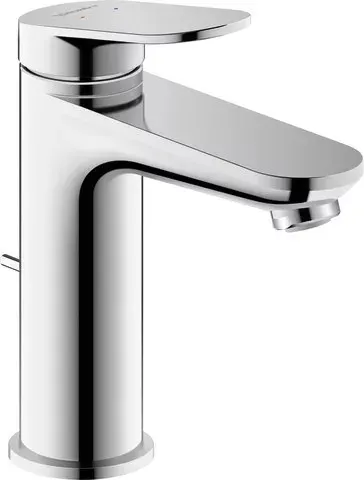 Baterie lavoar Duravit Wave WA1020001010, marime M, cartus ceramic, monocomanda, 171 mm, ventil, Crom