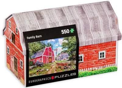 Puzzle Eurographics din 550 de piese - Ferma de familie