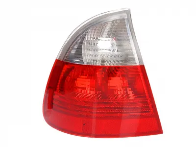 Stop lampa spate stanga exterior culoare semnalizator alb, culoare sticla rosu BMW Seria 3 E46 Station wagon intre 1998-2006