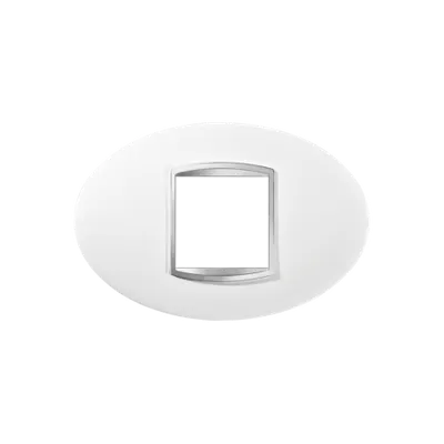 Placa ornament Chorus ART- tehnopolimer- 2 module- MILK WHITE - CHORUS