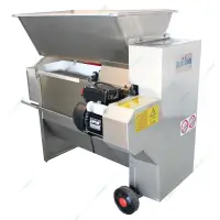 Eno 20 inox, zdrobitor desciorchinator struguri, cu motor, Enoitalia, cuva si carcasa inox, cuva cu snec, pompa preluare mustuiala, motor 1,5 kW, productivitate 1600-1800 kg/h, productie Italia - Default Title