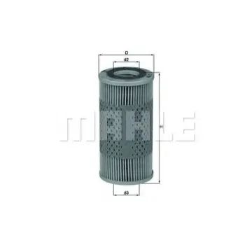 Filtru hidraulic, cutie de viteza automata MAHLE ORIGINAL OX 17D