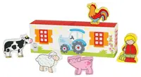 Set de figurine din lemn Goki - Fiette's Little Farm