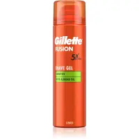 Gillette Fusion5 Sensitive gel pentru bărbierit pentru piele sensibilă 200 ml