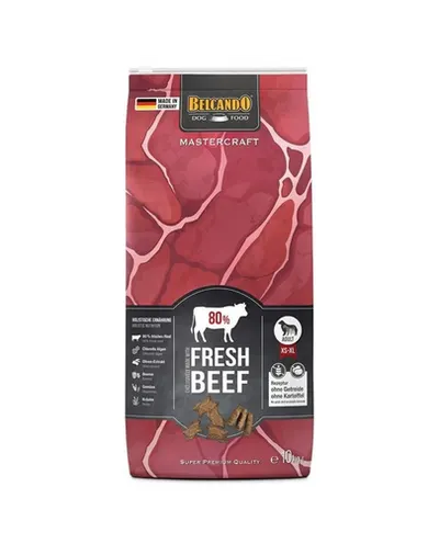 BELCANDO Mastercraft Fresh Hrana uscata pentru caini adulti, cu vita 10 kg