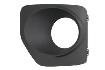 Grila ventilatie bara fata stanga potrivit SUZUKI IGNIS III dupa 2020 - (cu orificii lampa ceata, negru)