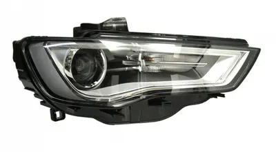 Far dreapta (D3S LED, electric, bixenon, fundal cromat, fundal transparent) AUDI A3 dupa 2012