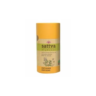 Vopsea de par Blond Deschis 150gr, Sattva Ayurveda