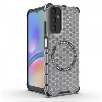 Husa MagSafe pentru Samsung Galaxy A05s A057, Techsuit, HoneyComb Shield, Alba