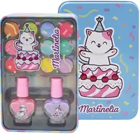 Set cosmetice pentru copii Martinelia Yummy -Într-o cutie de metal