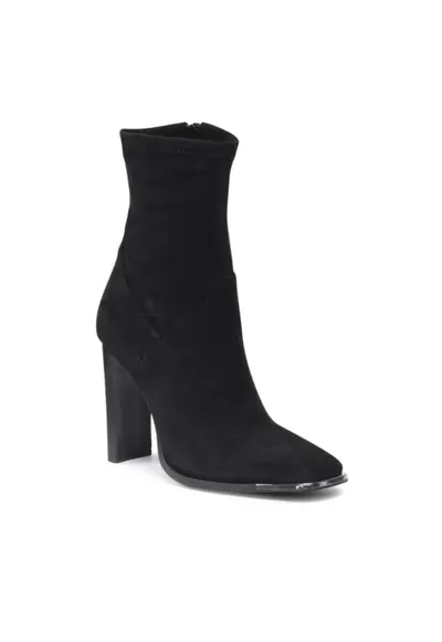 Ghete dama - 5903698910611 - Negru - Textil - Negru