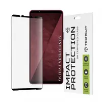 Folie de protectie Ecran Techsuit pentru Sony Xperia 1 VIII, Sticla Securizata, 111D, Neagra