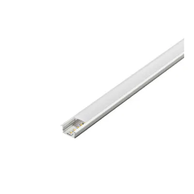 GLENOS Linear-incastratprofil, 3314-100, 1m, alu eloxiat