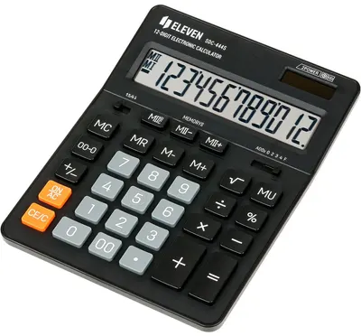 Calculator Eleven - SDC-444S, 12 cifre, negru