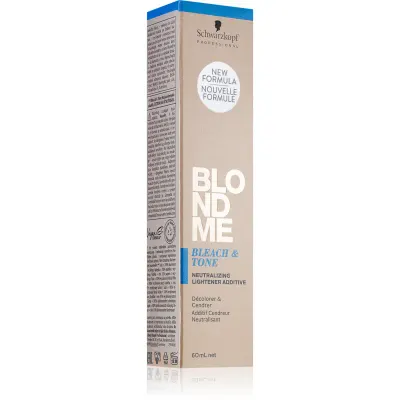Schwarzkopf Professional Blondme Bleach & Tone Adaos de tonifiere si iluminare culoare Violet Additive 60 ml