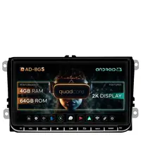 Navigatie Volkswagen, Skoda, Seat, Android 13, S-Quadcore 4GB RAM + 64GB ROM, 9 Inch - AD-BGSW94L