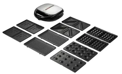Prăjitor de păine multifuncțional Adler - AD 3040, 1200W, negru/gri
