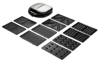 Prăjitor de păine multifuncțional Adler - AD 3040, 1200W, negru/gri