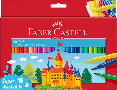Carioci Faber-Castell Castle - 50 de culori