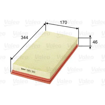 Filtru aer VALEO 585189