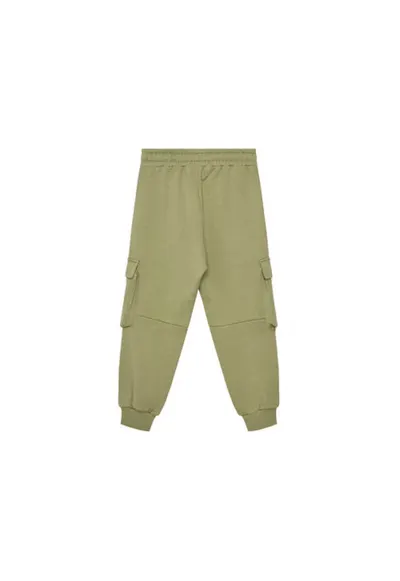 Pantaloni de trening baieti 3UNICF066 - Bumbac - Verde - Verde