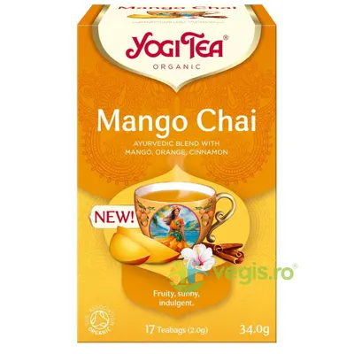 Ceai Mango Chai Ecologic/Bio 17dz