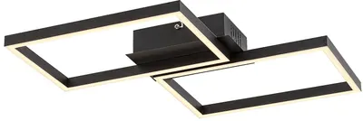 Plafon LED Rabalux - Ludano 71032, IP20, 230V, 40W, negru mat