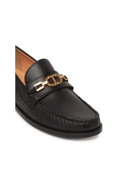 Mocasini dama piele naturala - negru