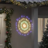 Gossi lumina stelara de craciun 140 led-uri 4 buc., multicolor, 17 cm