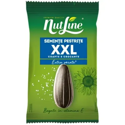 Seminte pestrite coapte si usor sarate Nutline XXL, 135 g Engros